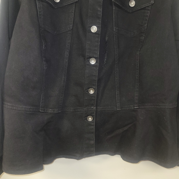 Susan Graver Jean Jacket - Picture 4 of 6